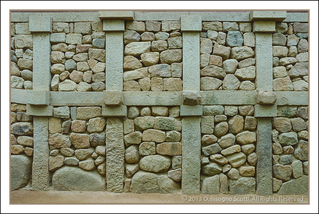 Stone Wall at Bulgooksa